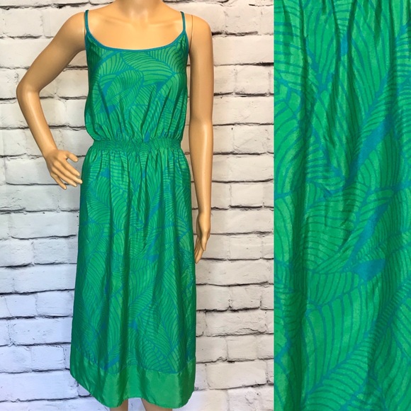 LOFT Dresses & Skirts - Loft Ann Taylor Palm Print Summer Sundress